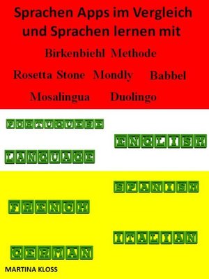 cover image of Sprachen Apps im Überblick und vorgestellt